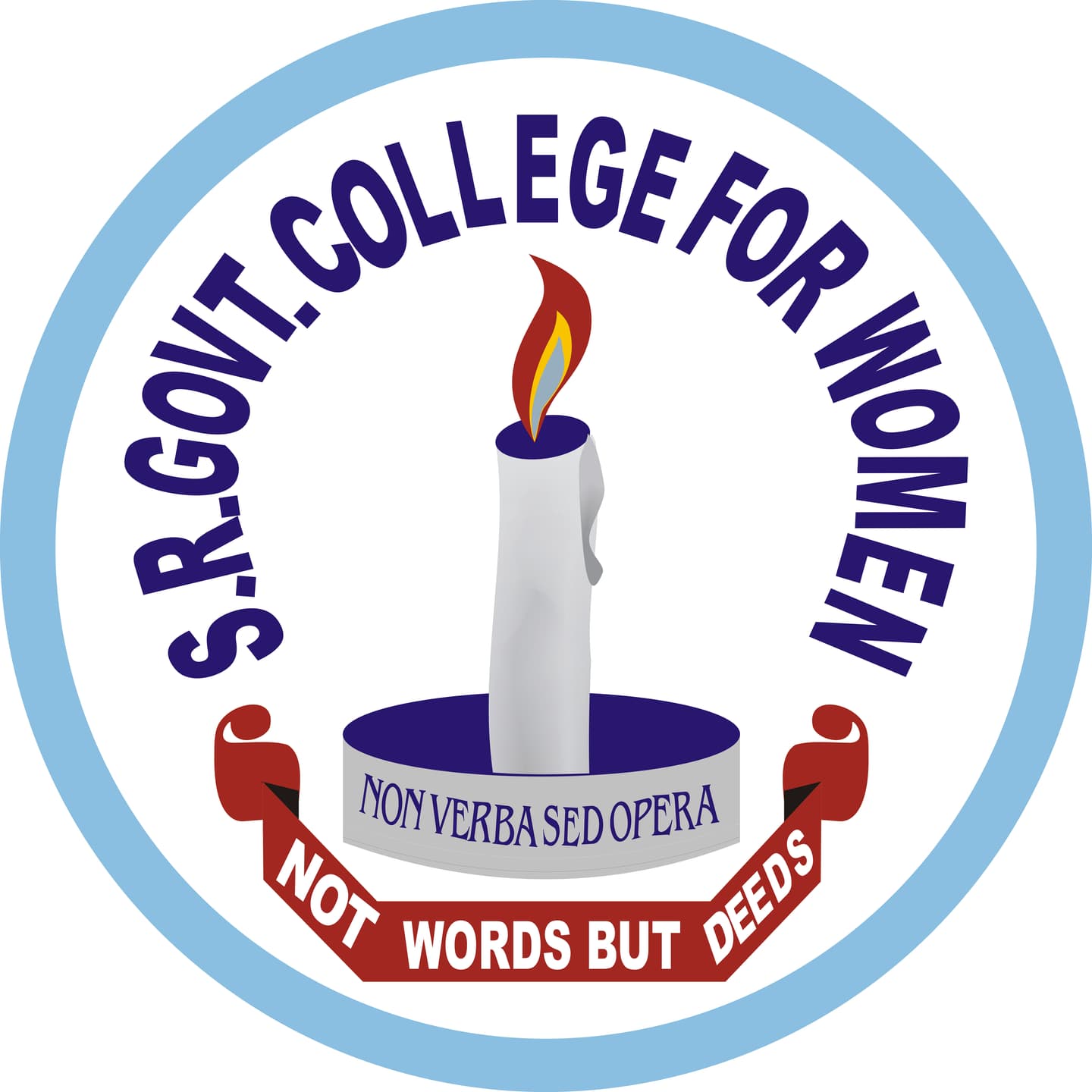 SR Govt College for Women-logo