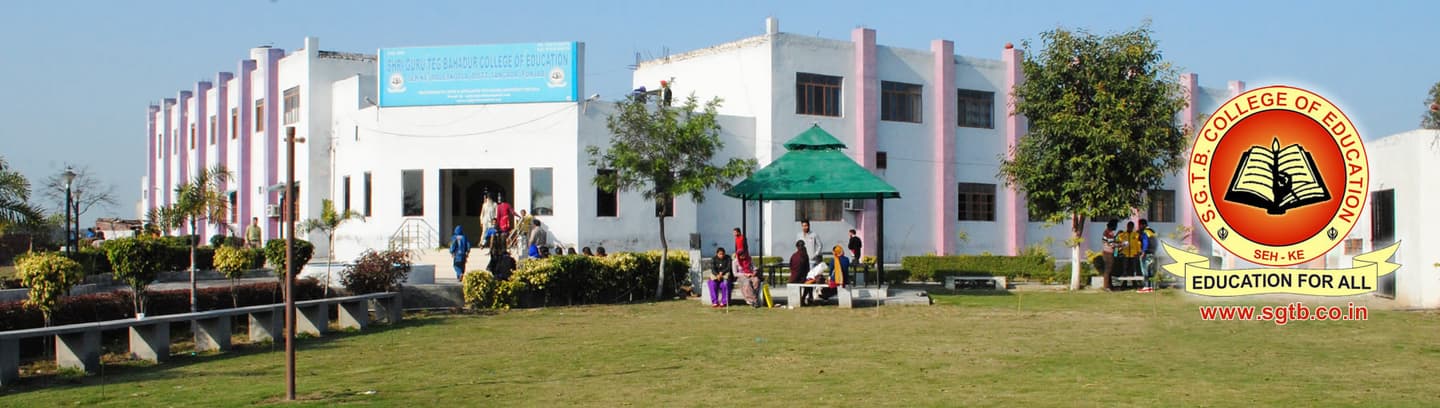 Guru Teg Bahadur College of Education-image