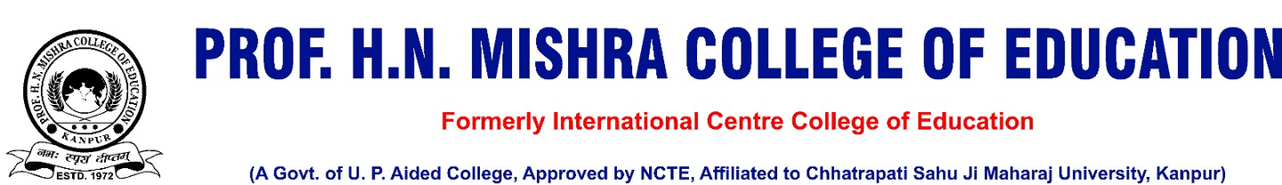 Prof HN Misra College of Education-logo