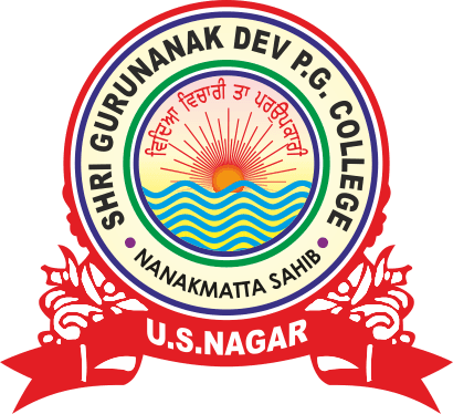Shri Guru Nanak Dev PG College, Nanakmatta-logo