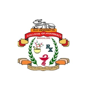 KLE University's College of Pharmacy Bangalore-logo