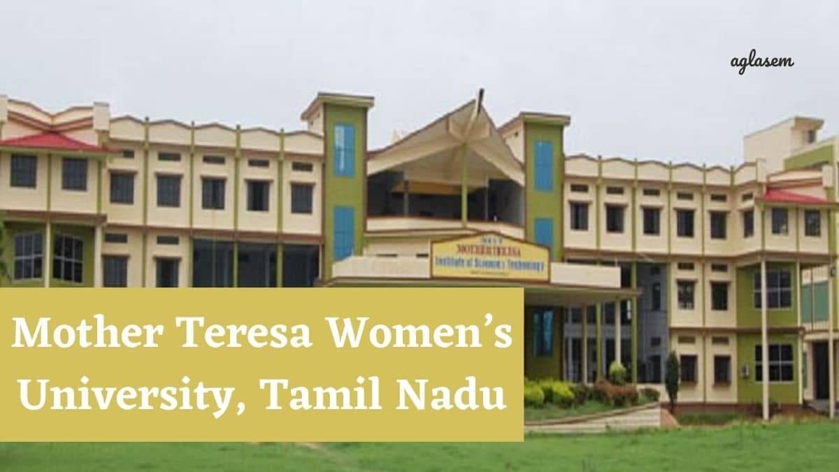 Mother Teresa Women's University, Directorate of Distance Education-image