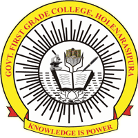 Government First Grade College Holenarasipur-logo