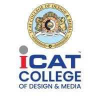 ICAT Design and Media College Chennai logo