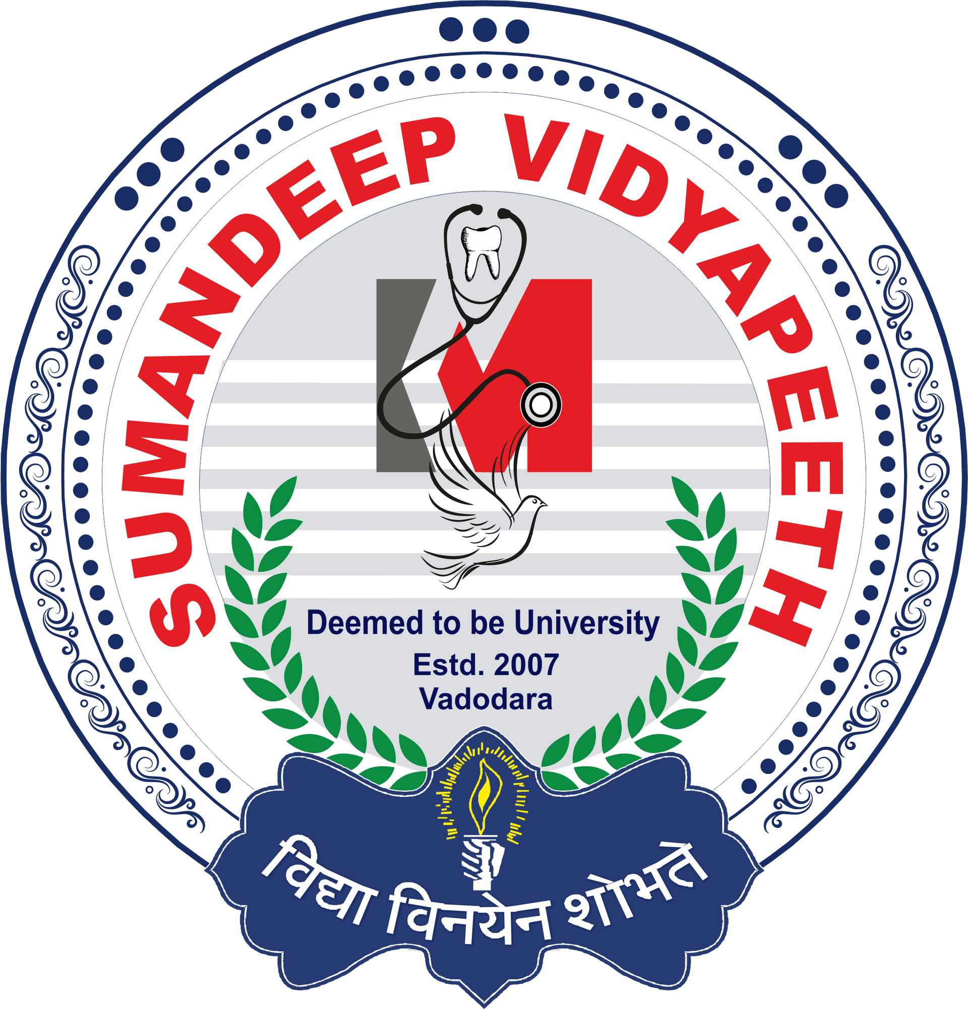 Department of Management, Sumandeep Vidyapeeth logo