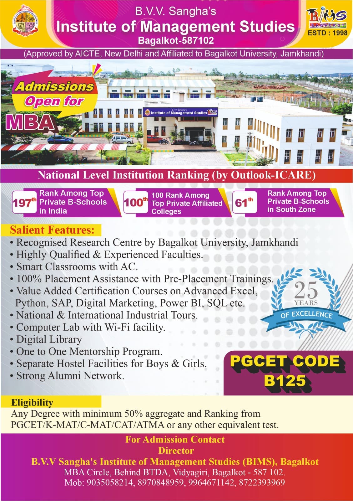 BVV Sangha's Institute of Management Studies-image