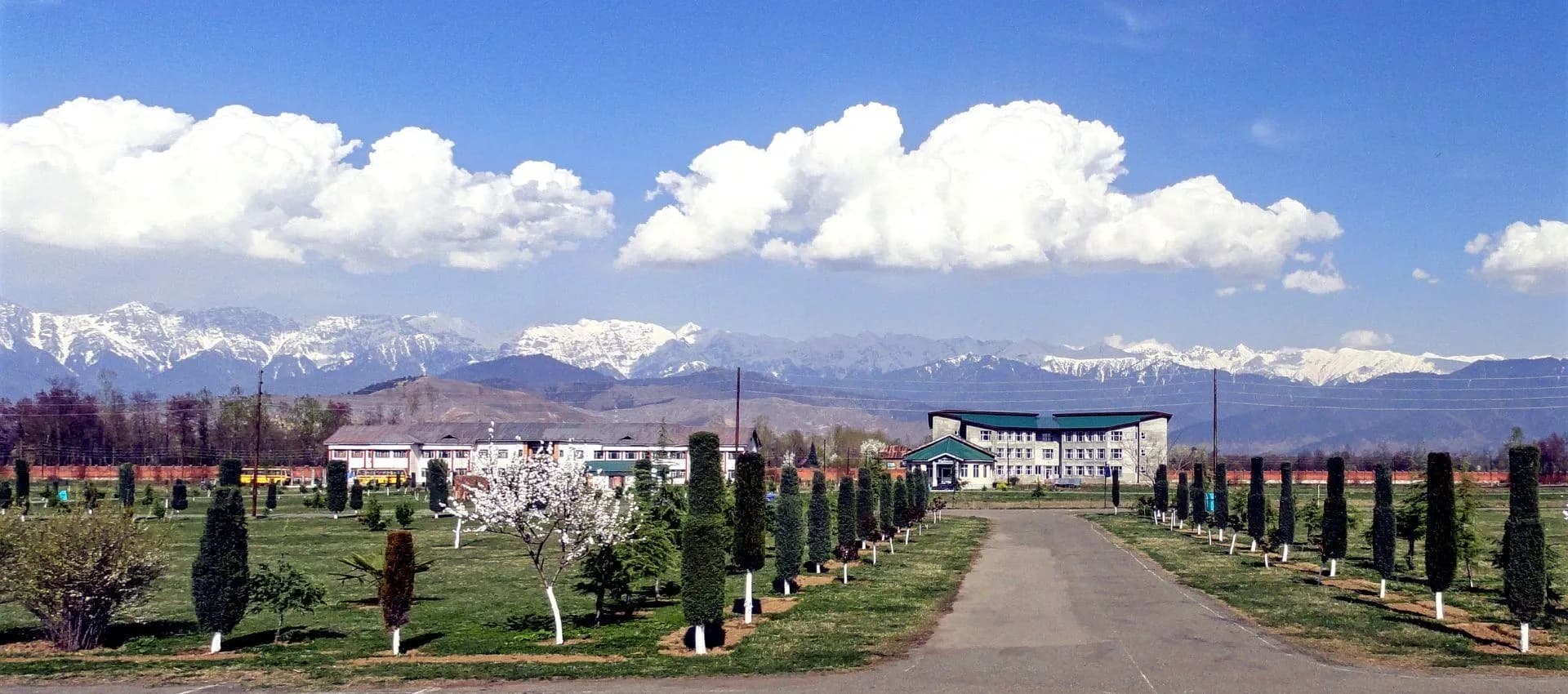University of Kashmir campus