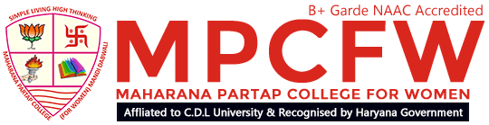 M.P. College for Women-logo