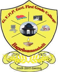GVPP Government First Grade College, Hagaribommanahalli-logo