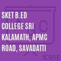 SKET B.Ed College-logo