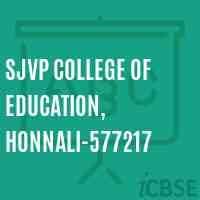 S. J. V. P. College of Education-logo