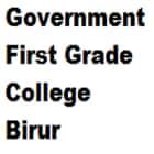 GFGC Birur-logo
