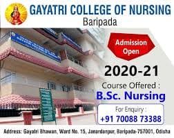 GAYATRI COLLEGE OF NURSING, Sambalpur-logo