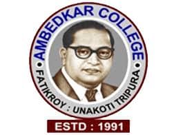 Ambedkar College, Unakoti-logo