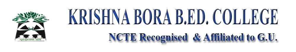 Krishna Bora BEd College-logo