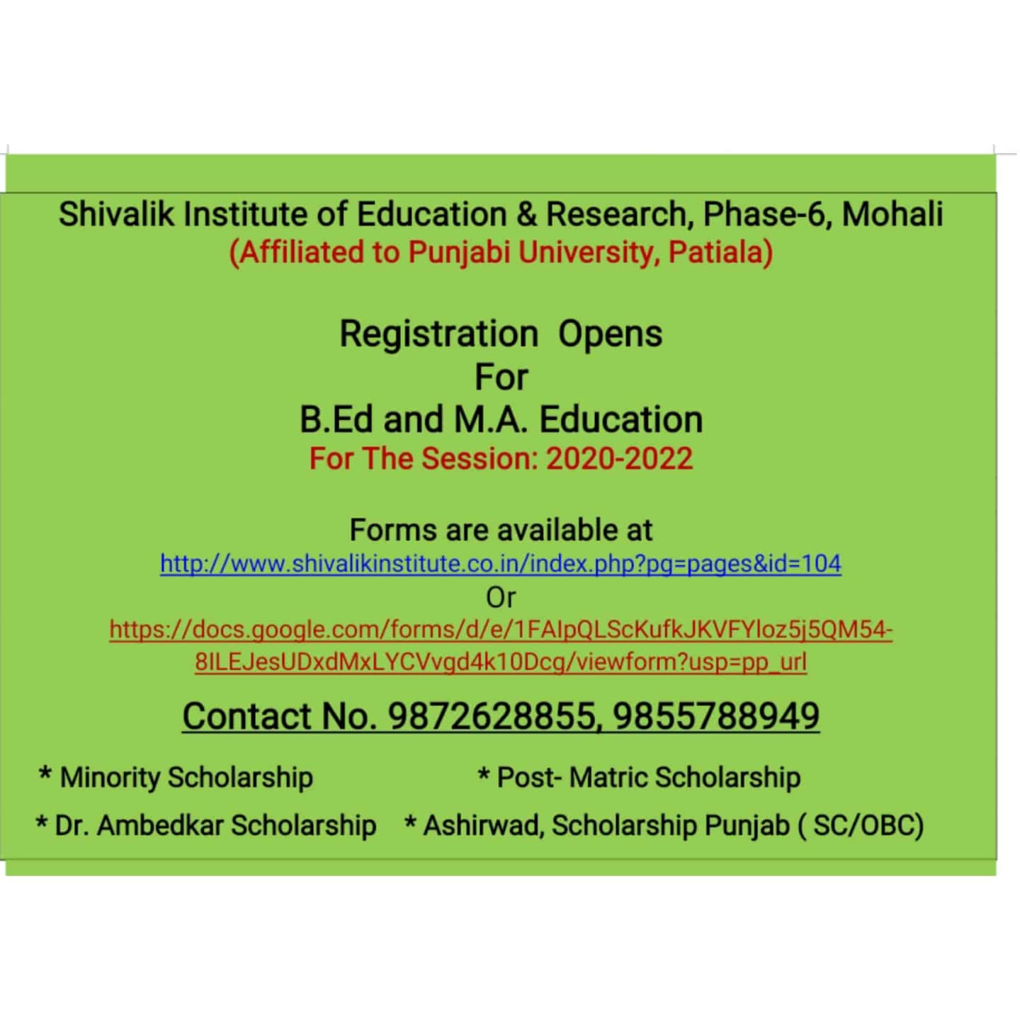 Shivalik Institute of Education and Research-image