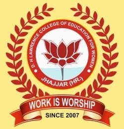 DH Lawrence College of Education for Women logo