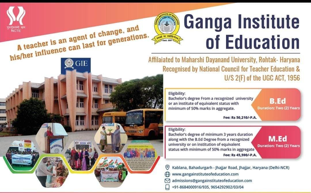 Ganga Institute of Education Kablana-image