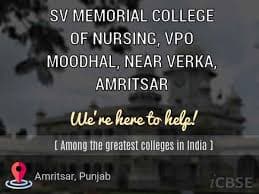 S.V. Memorial College of Nursing-image