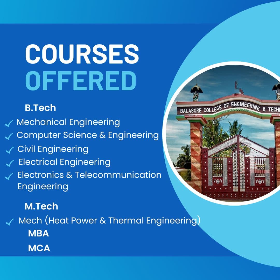 Balasore College of Engineering and Technology-image