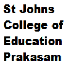 St John College of Education logo