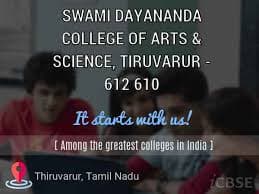 Swami Dayananda College of Arts and Science Manjakkudi-image