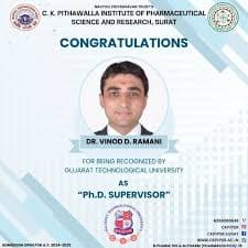 CK Pithawalla Institute of Pharmaceutical Science and Research-image