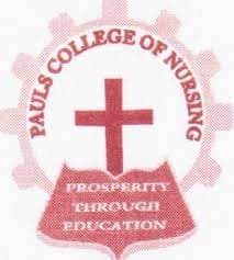 Pauls College Of Nursing, Vanur-logo