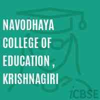 Navodhaya College of Education-logo