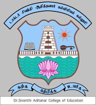 Dr. Sivanthi Aditanar College of Education-logo