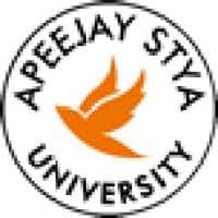 School of Journalism and Mass Communication, Apeejay Stya University-logo