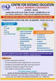 SNDT Women's University, Centre of Distance Education-image