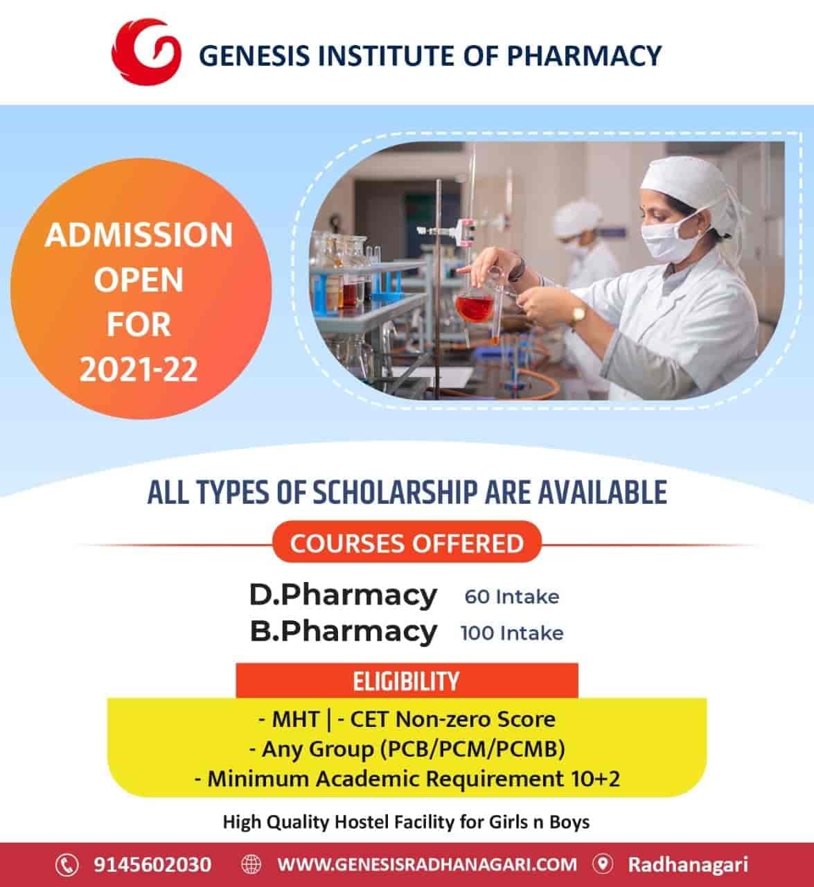 Genesis Institute of Pharmacy Radhanagari-image