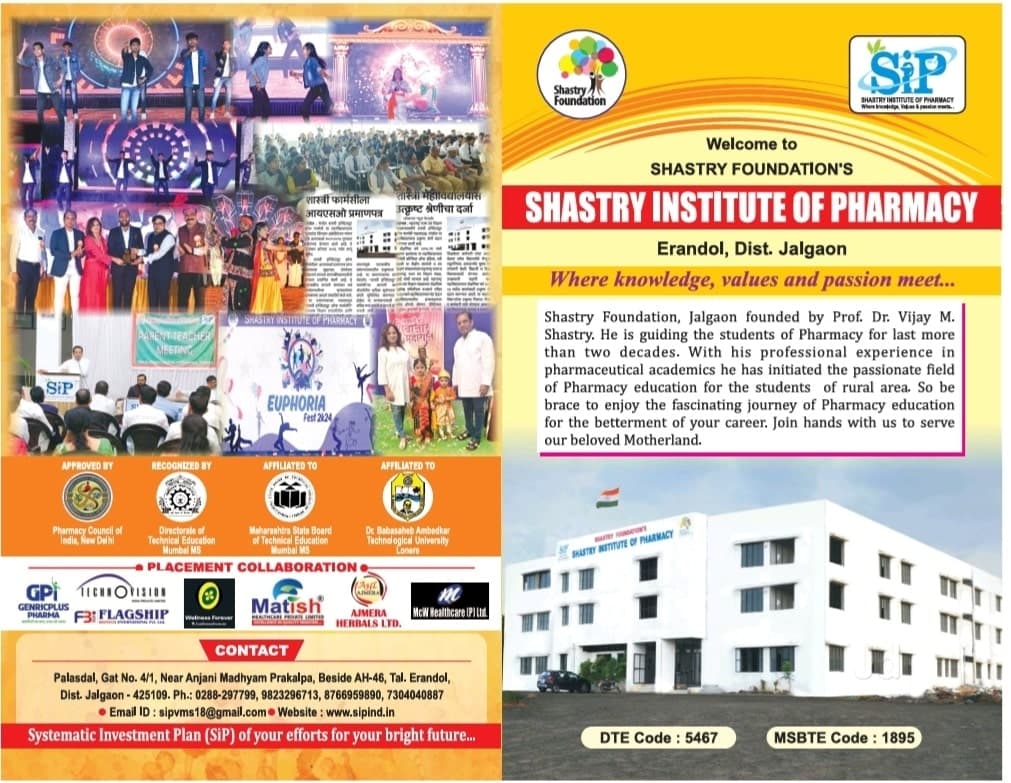 Shastry Institute of Pharmacy Erandol-image