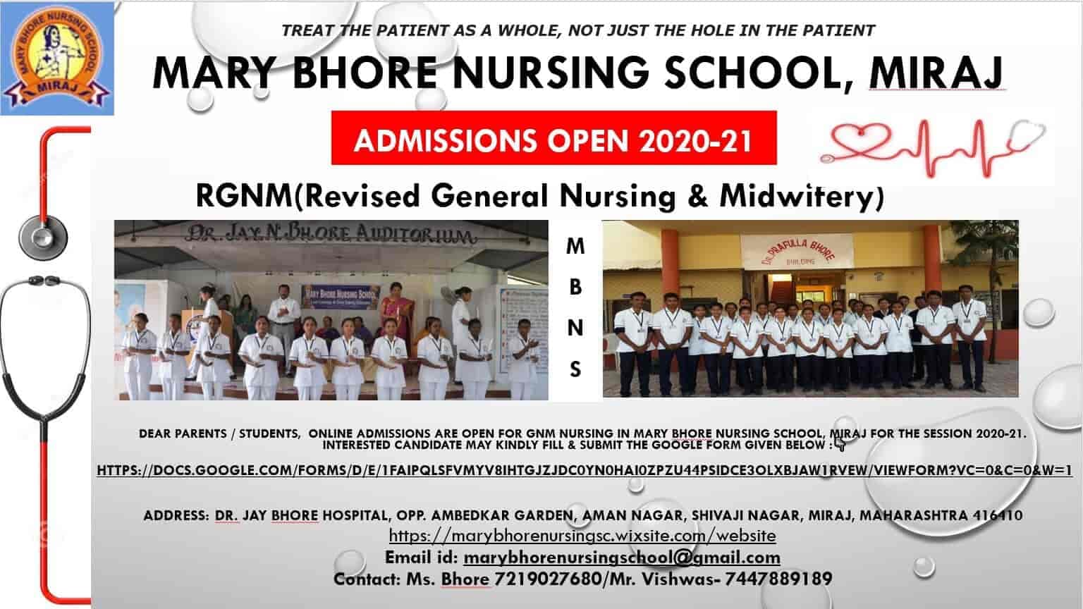 Mary Bhore Nursing School-image