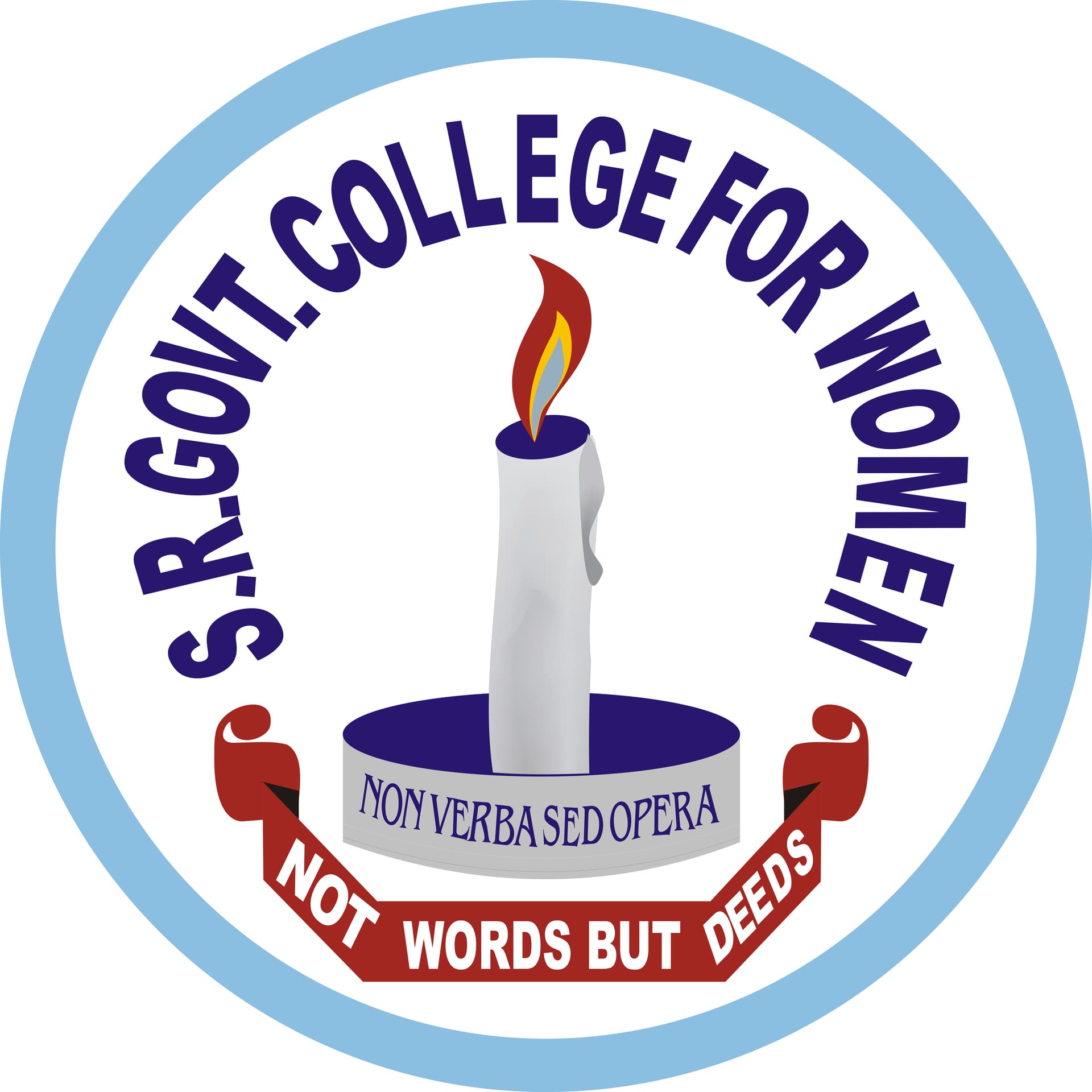 SR Govt College for Women-logo