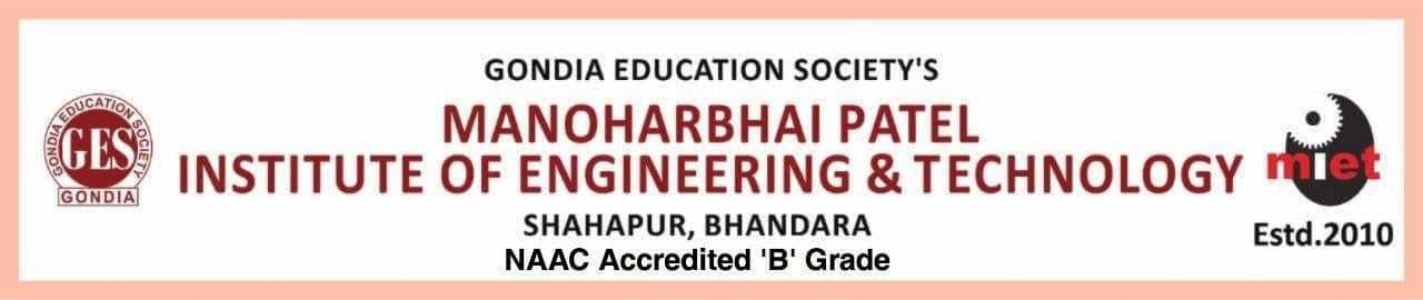 Manoharbhai Patel Institute of Engineering and Technology Bhandara-logo