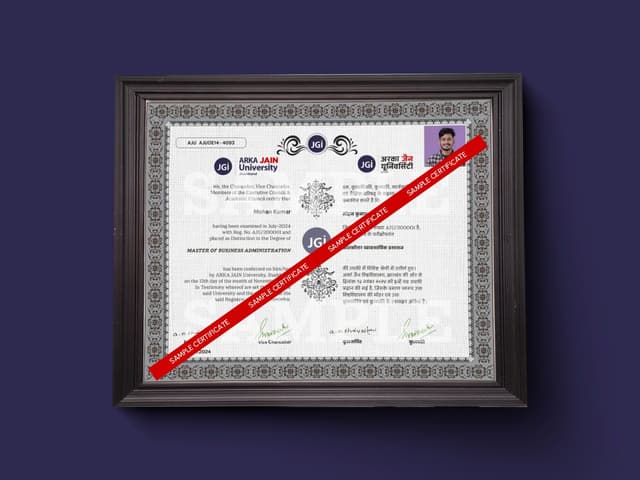 Degree Certificate