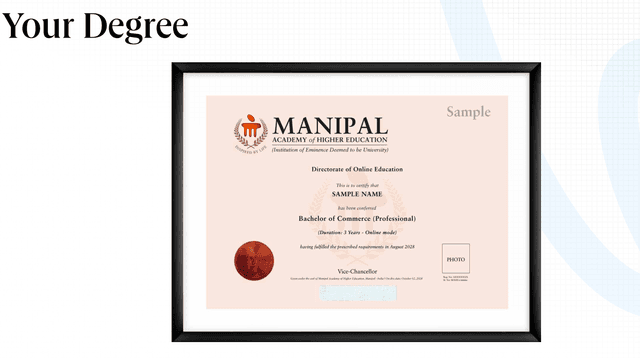 Degree Certificate