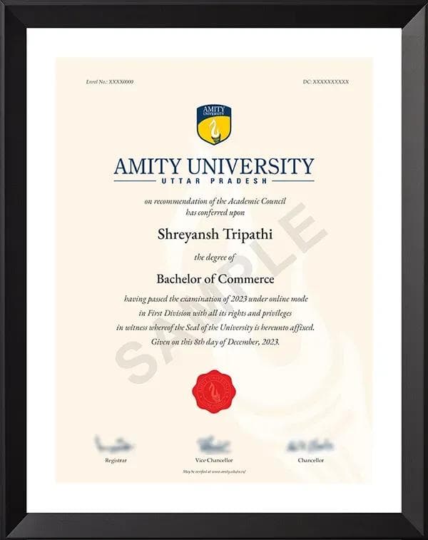 Degree Certificate