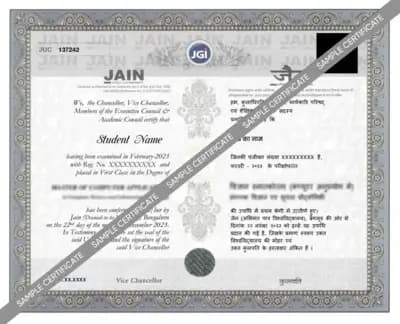 Degree Certificate