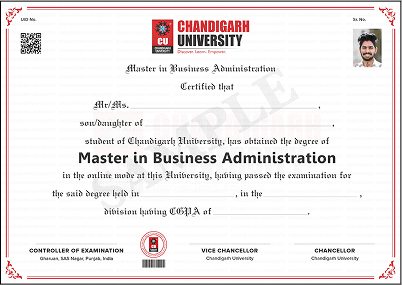 Degree Certificate