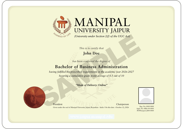 Degree Certificate