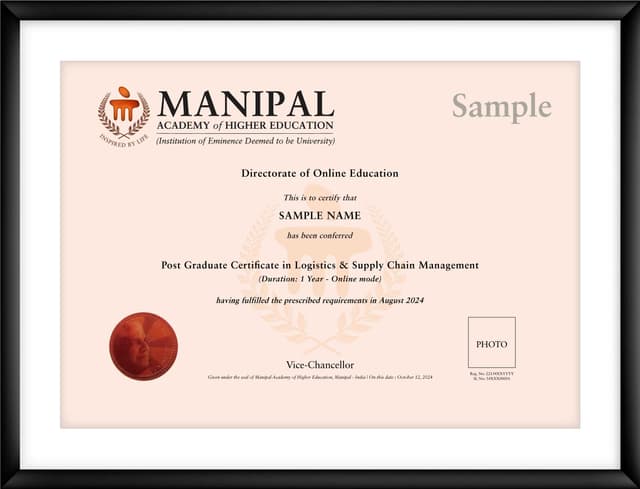 Degree Certificate