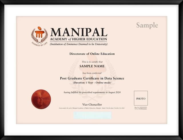 Degree Certificate