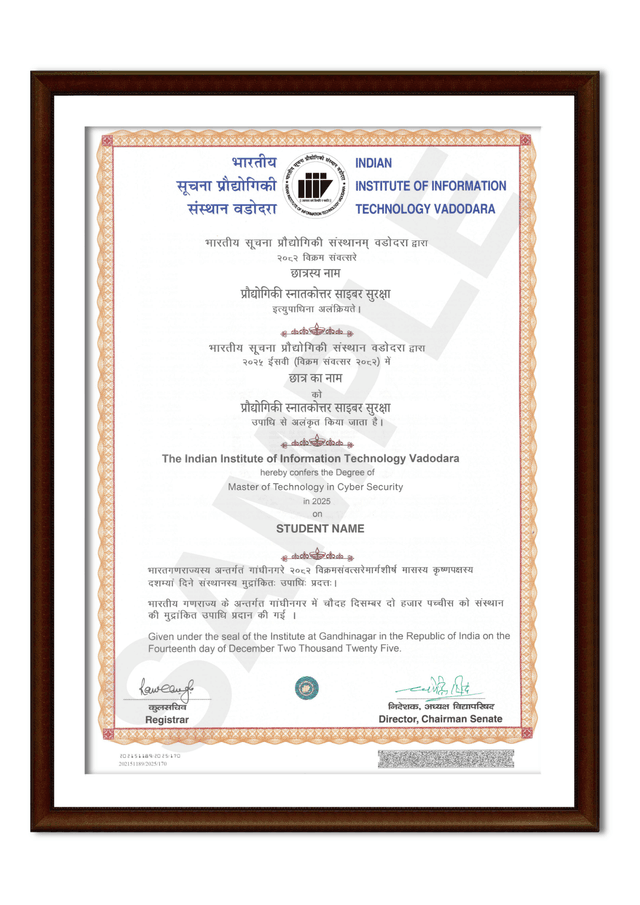 Degree Certificate