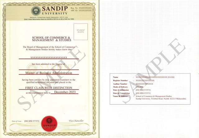 Degree Certificate